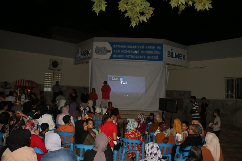 AÇIK HAVA SİNEMA GÜNLERİ BAŞLADI